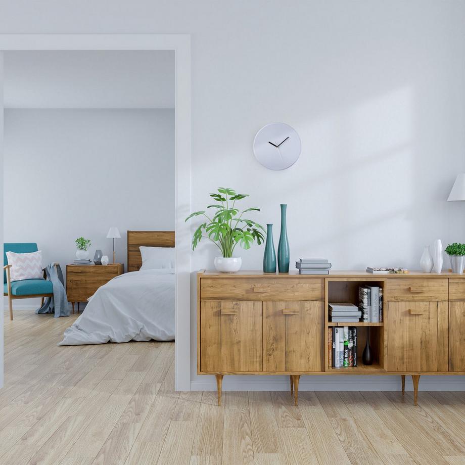 Northix Minimalistischee Wanduhr  