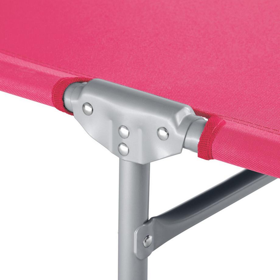 Tectake Transat en acier CHLOÉ pliable  