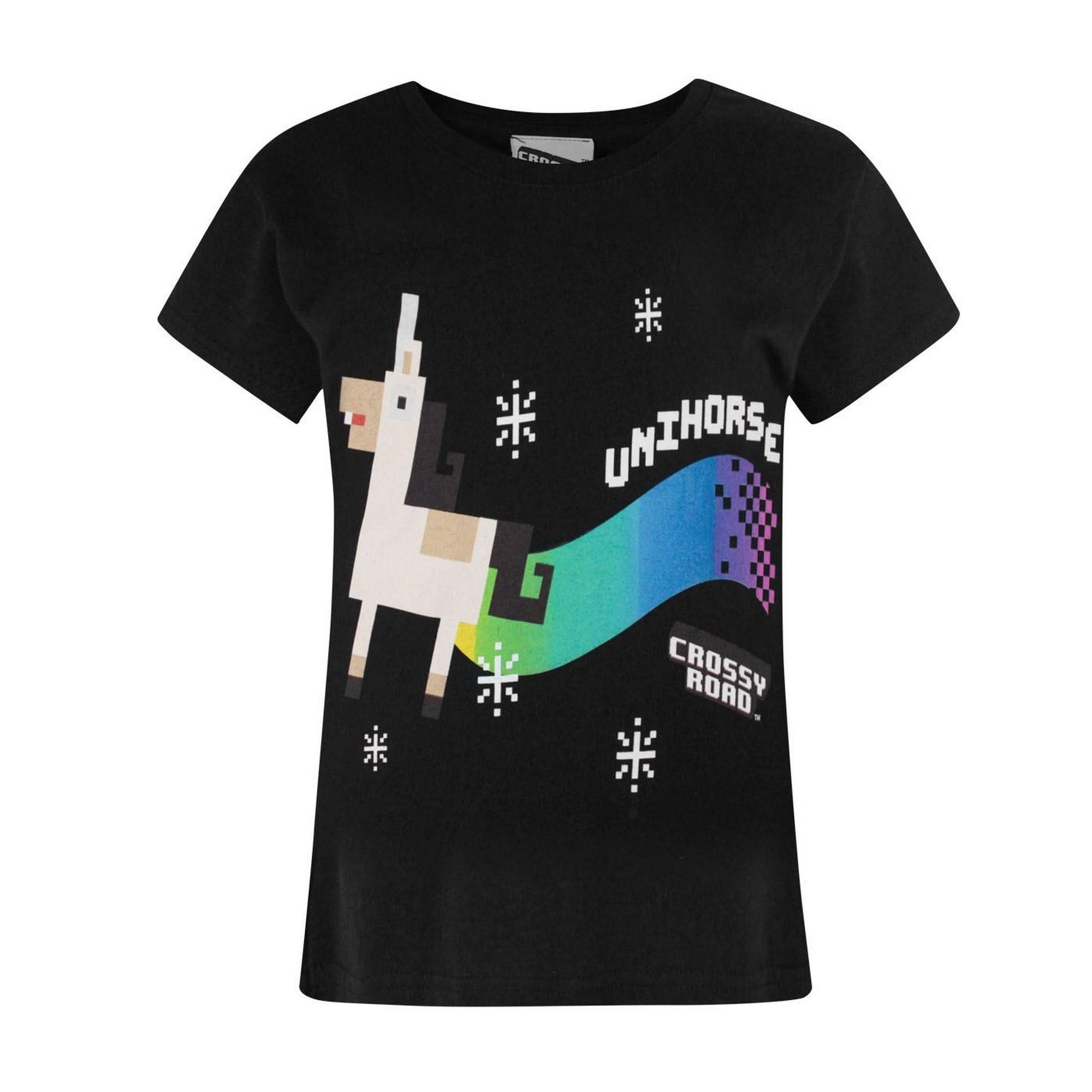 Vanilla Underground  Crossy Road Official Unihorse Kurzarm TShirt 