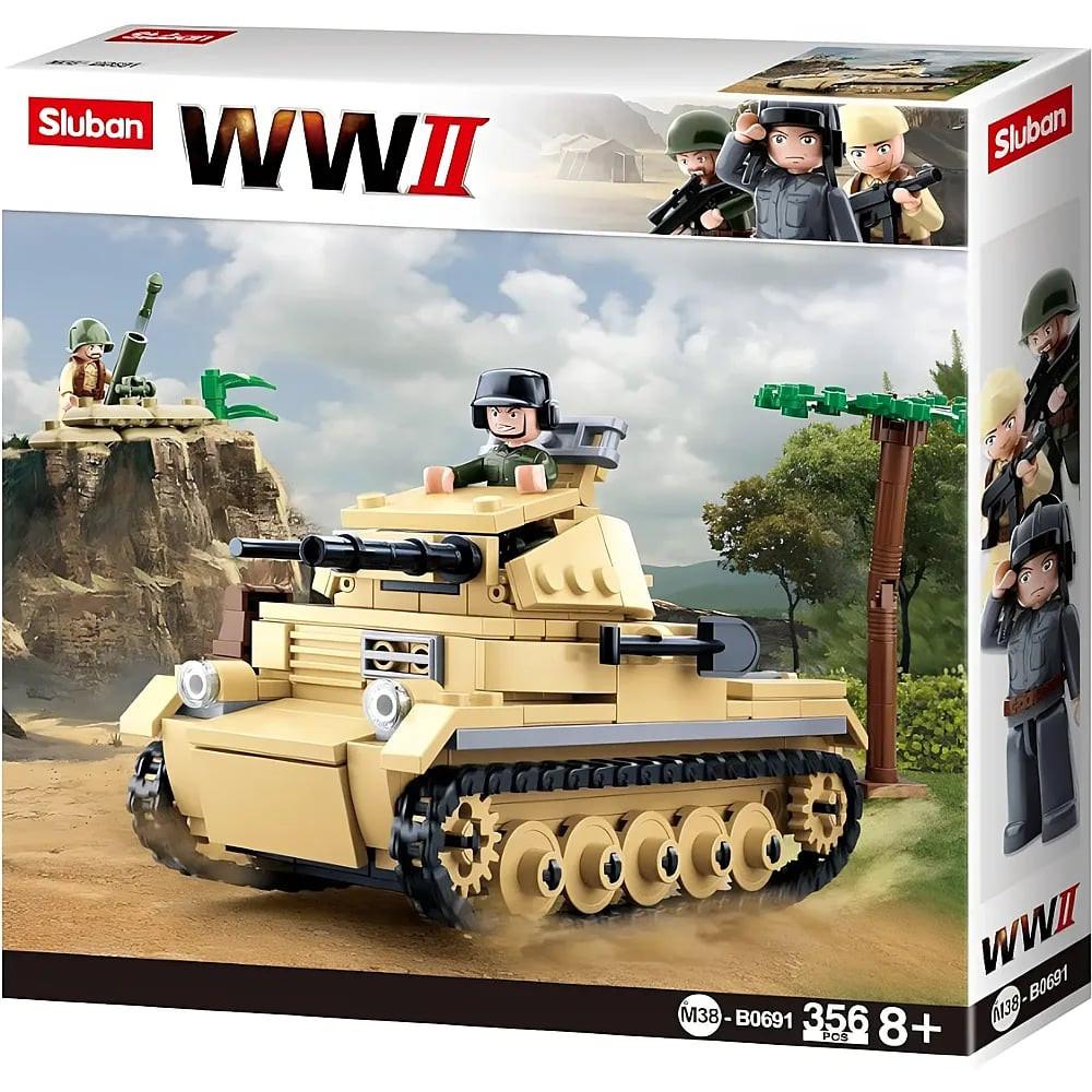 Image of Army Wwii Leichter Deutscher Panzer (356teile) Unisex