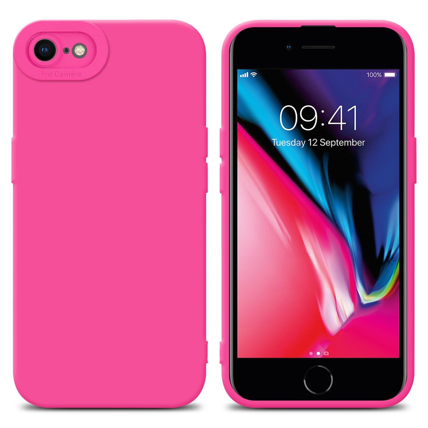 Cadorabo  Housse compatible avec Apple iPhone 7 / 7S / 8 / SE 2020 - Coque de protection en silicone TPU flexible 