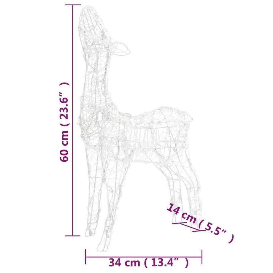 VidaXL Rentier-familie  