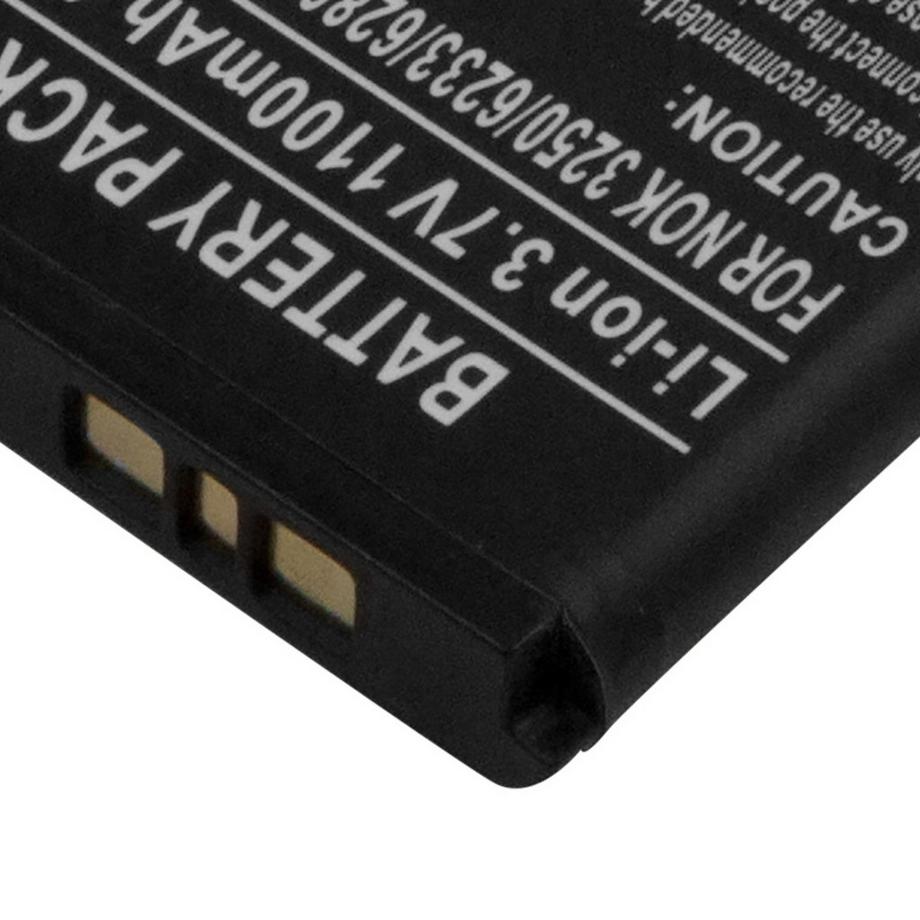 Avizar  Batteria sostitutiva per Nokia 3250 / 6233 / 6280 / 9300 Li-ion 1100mAh 