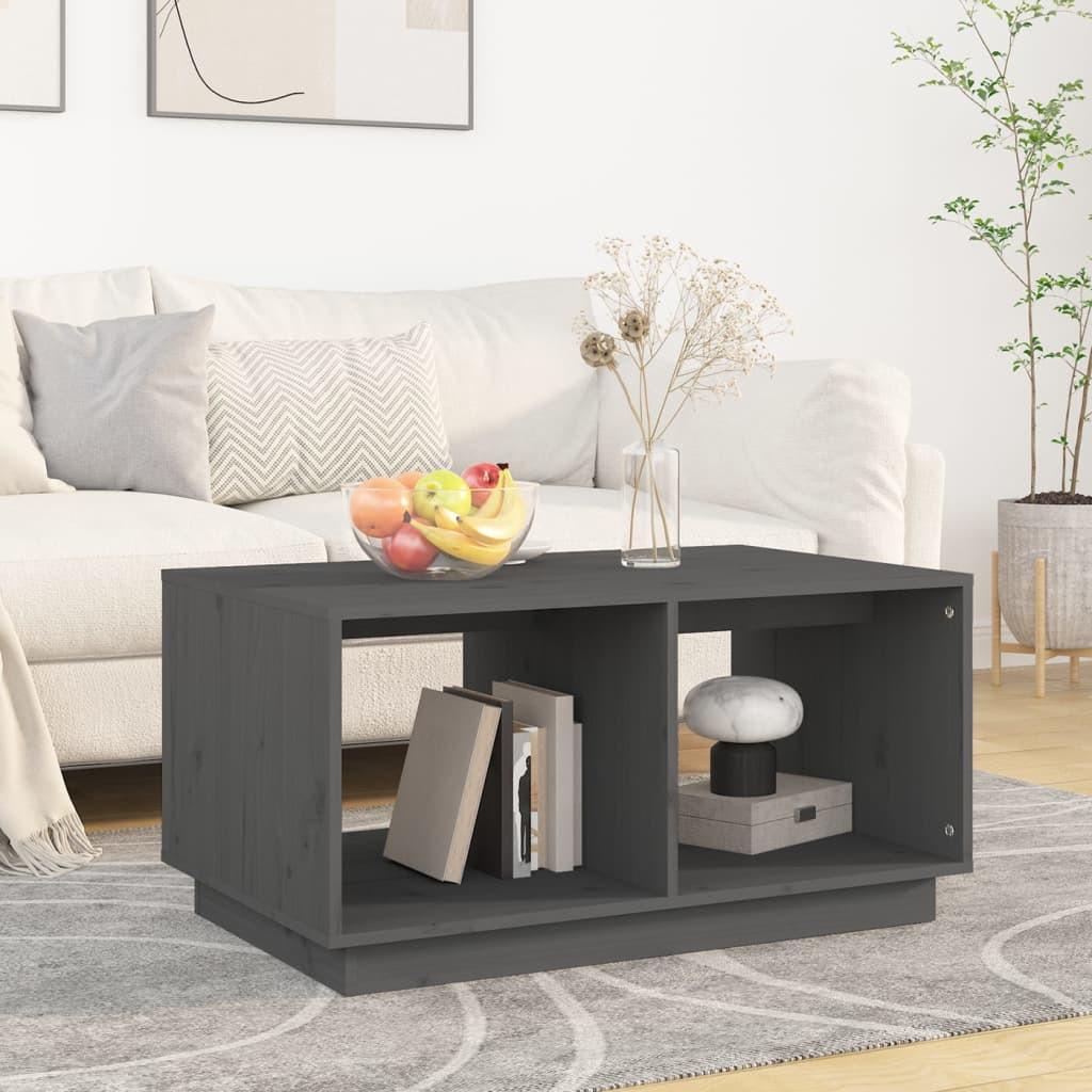 VidaXL Table basse bois de pin  