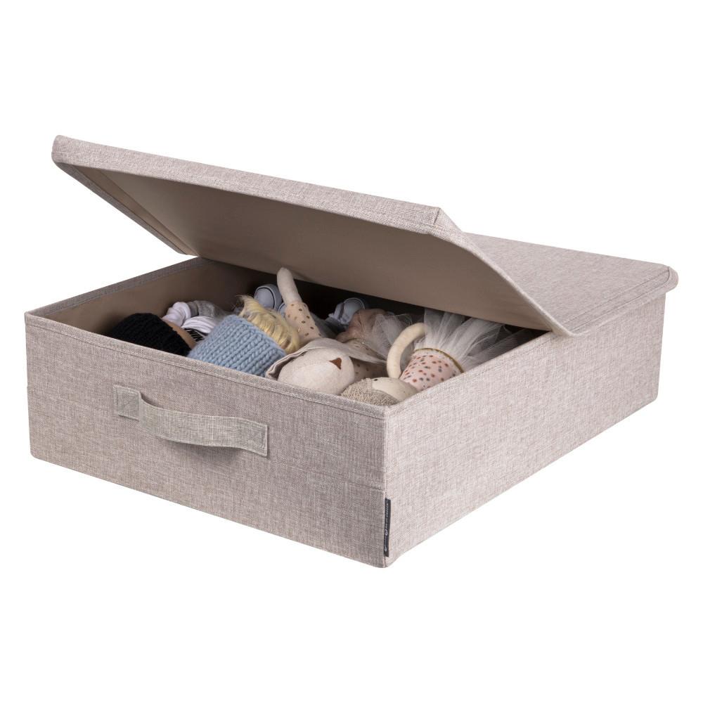 Bigso Box of Sweden SOFT Aufbewahrungsbox Beige   Unterbett Lagerung  