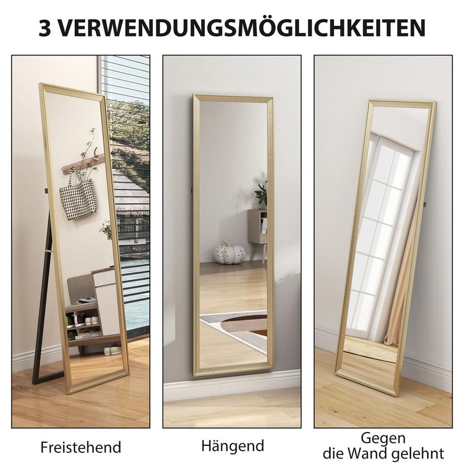 HOMCOM Miroir en pied  