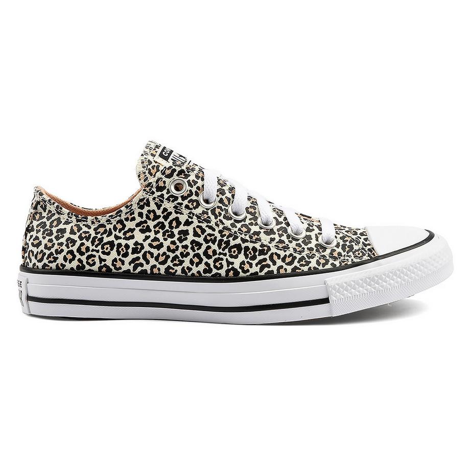 CONVERSE Chuck Taylor All Star Leopard Print Low Top Sneakers  
