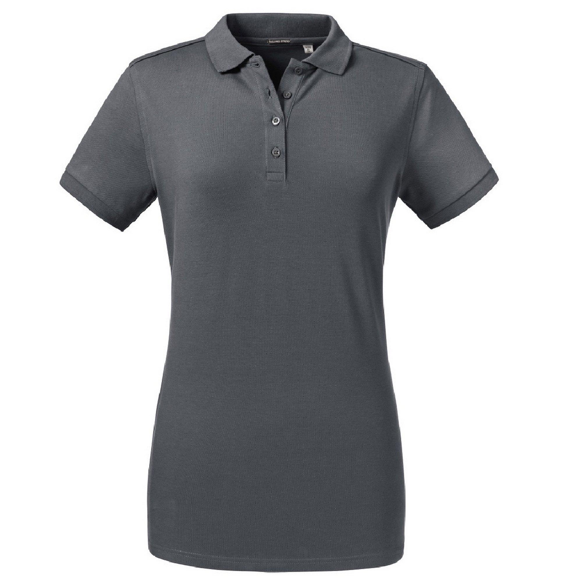 Image of Poloshirt, Stretch Damen Grau XXL