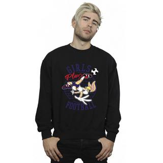 LOONEY TUNES  Girls Play Football Sweatshirt 