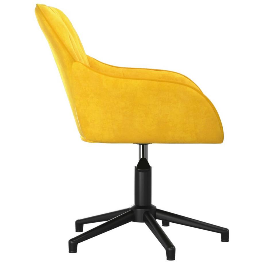 VidaXL Chaise de bureau velours  