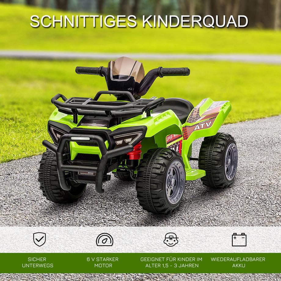HOMCOM  Mini Elektro-Quad Kinder 