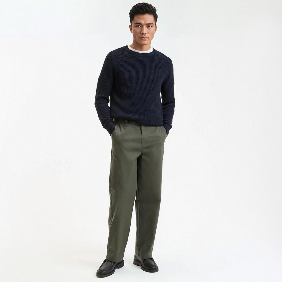 La Redoute Collections Pantaloni Chino Loose Fit  