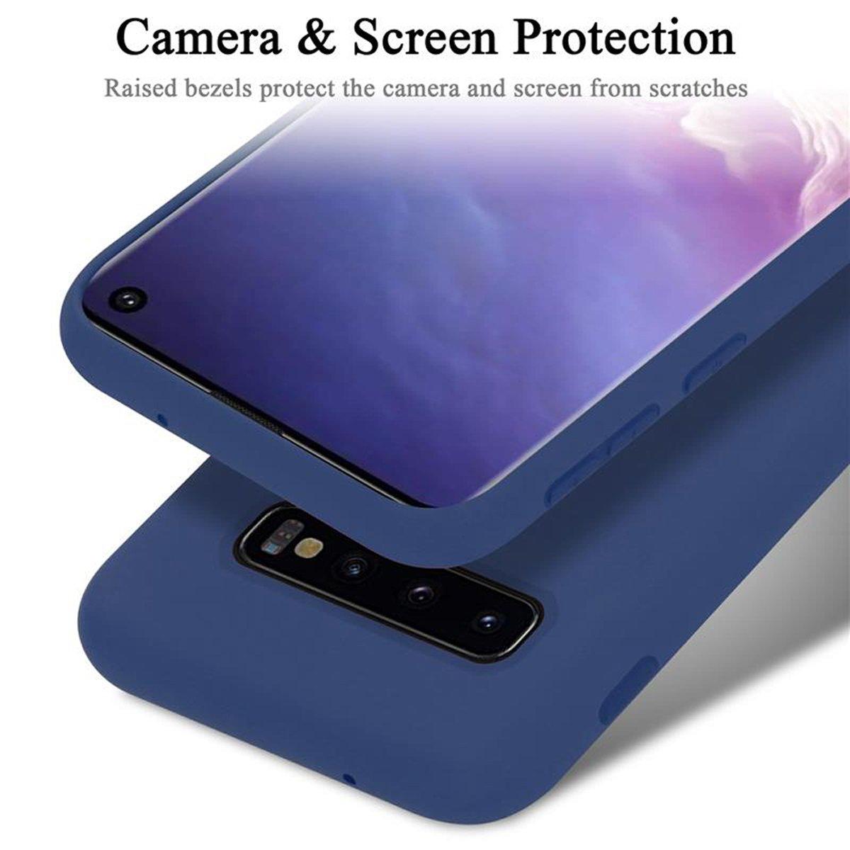 Cadorabo  Housse compatible avec Samsung Galaxy S10 4G - Coque de protection en silicone TPU flexible 