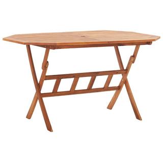 VidaXL Table de jardin bois  