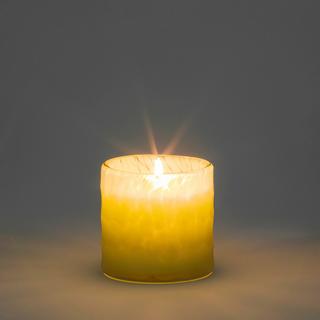 La Redoute Intérieurs Kerze in Topf aus gefärbtem Glas  