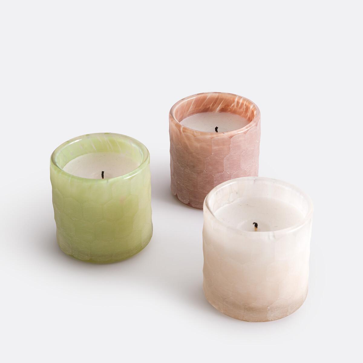 La Redoute Intérieurs Kerze in Topf aus gefärbtem Glas  