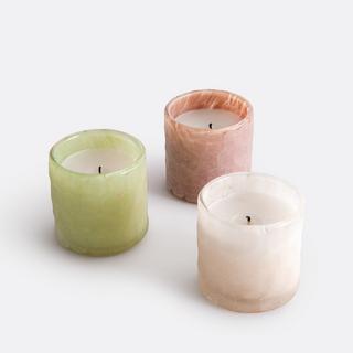 La Redoute Intérieurs Kerze in Topf aus gefärbtem Glas  