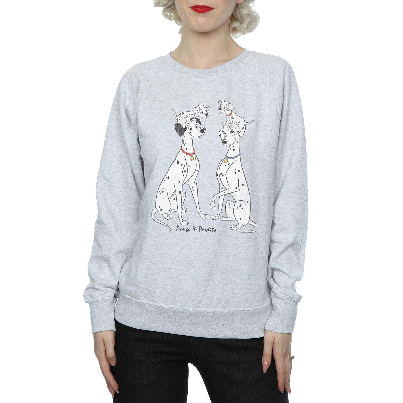 101 Dalmatians  Pongo And Perdita Sweatshirt 