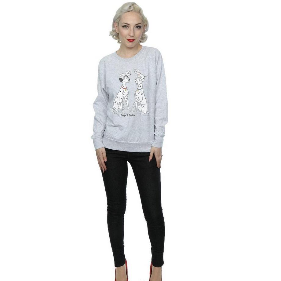 101 Dalmatians Pongo And Perdita Sweatshirt  
