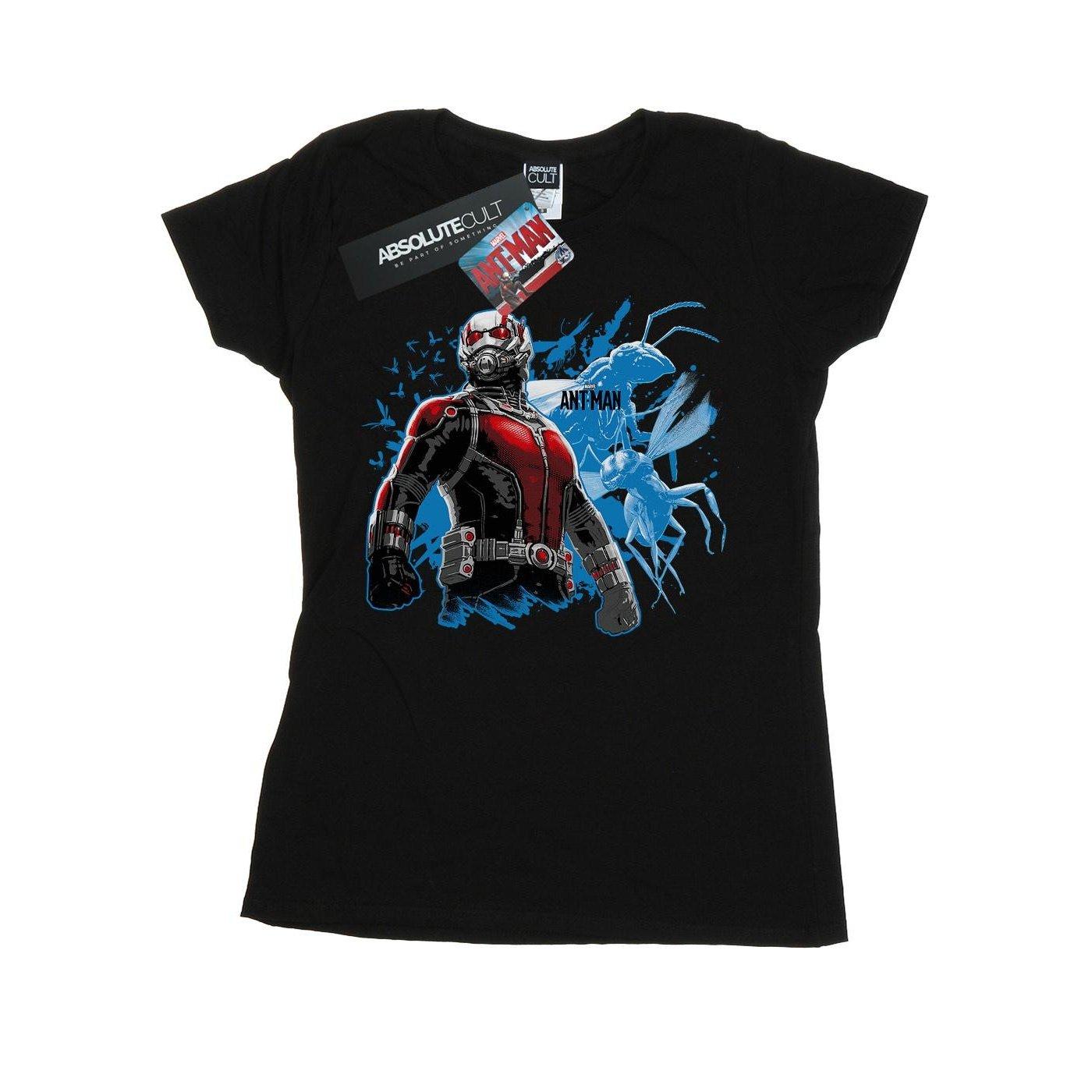 Image of Antman Standing Tshirt Damen Schwarz XL