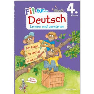 Fit für Deutsch 4. Klasse. Lernen und verstehen Gramowski, Kirstin; Wandrey, Guido (Illustrationen) Couverture rigide 