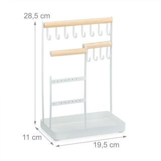 Northix  Portagioie in legno e ferro 
