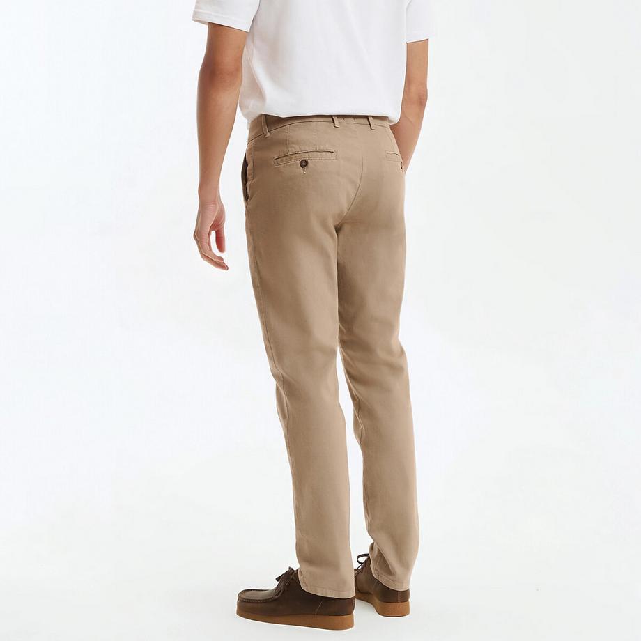 La Redoute Collections Pantalon chino Signature Tapered Fit  