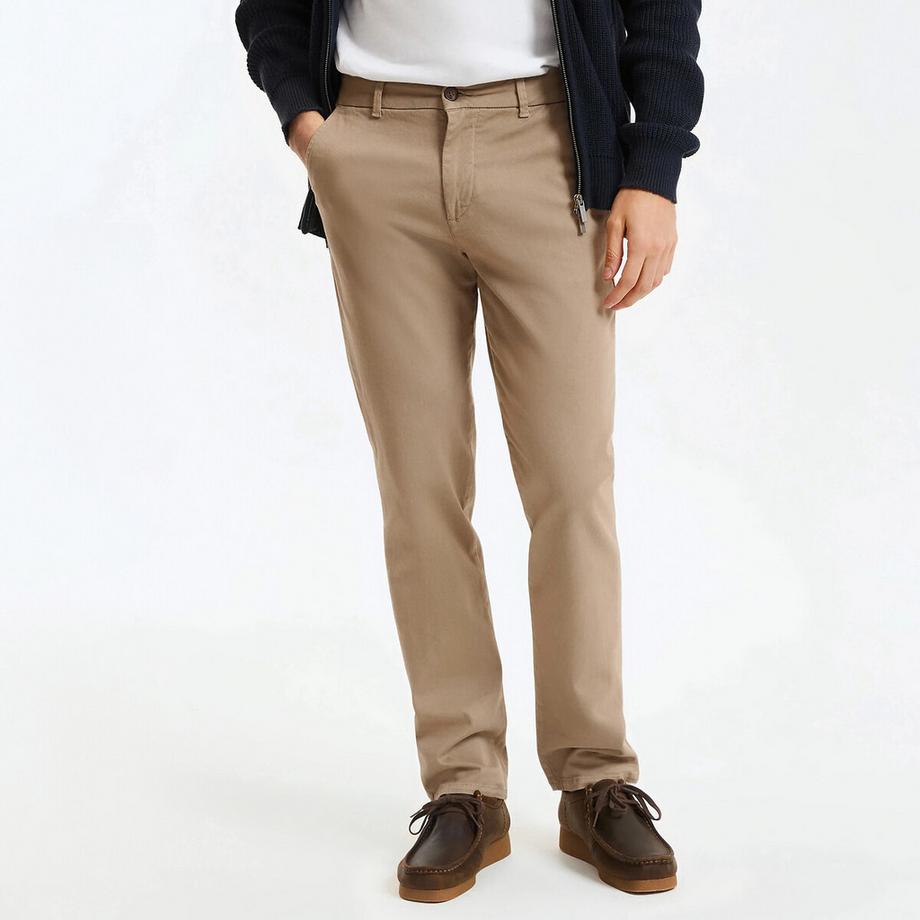 La Redoute Collections Pantalon chino Signature Tapered Fit  