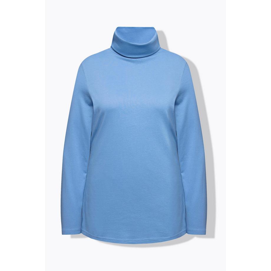 Ulla Popken T-shirt col roulé manches longues Slim Fit  