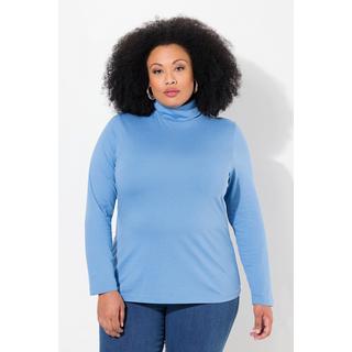 Ulla Popken  Shirt, Rollkragen, Slim, Langarm 