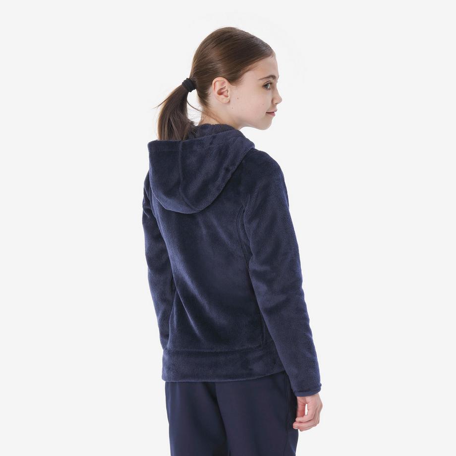 QUECHUA MH500 Warme Wander-Fleecejacke Kinder  