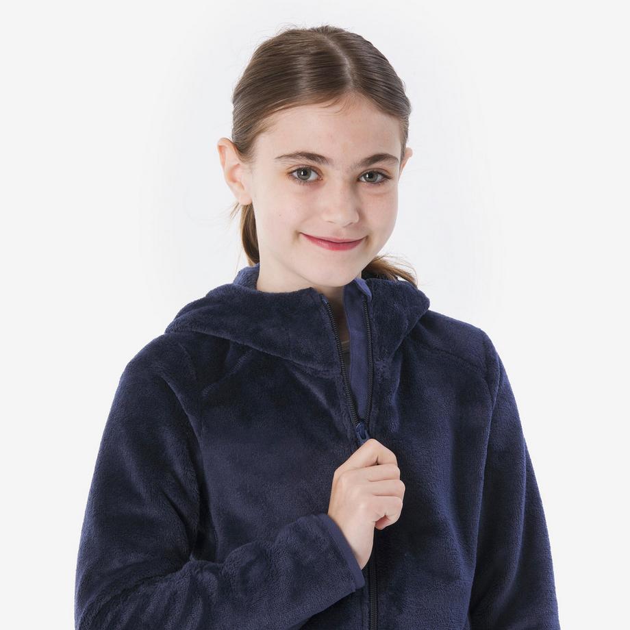 QUECHUA MH500 Warme Wander-Fleecejacke Kinder  