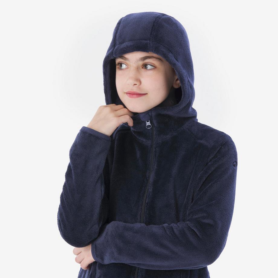 QUECHUA MH500 Warme Wander-Fleecejacke Kinder  