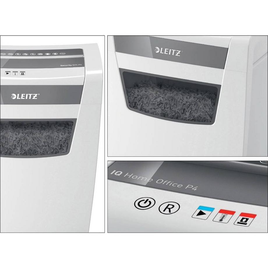 Leitz Aktenvernichter Partikelschnitt 4 x 28 mm 23 l  