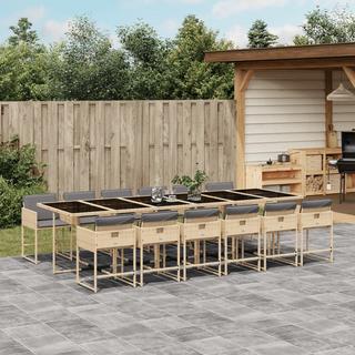 VidaXL Garten essgruppe poly-rattan  