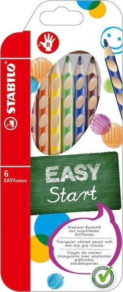 STABILO STABILO Farbstifte EASYcolors 332/6 6 Farben R  