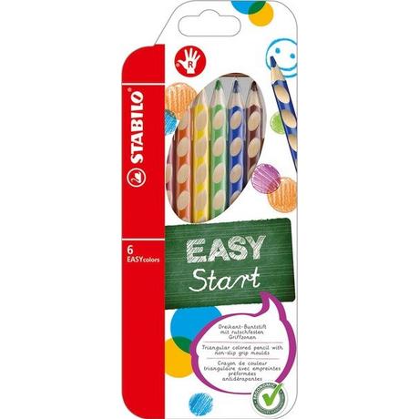 STABILO STABILO Farbstifte EASYcolors 332/6 6 Farben R  