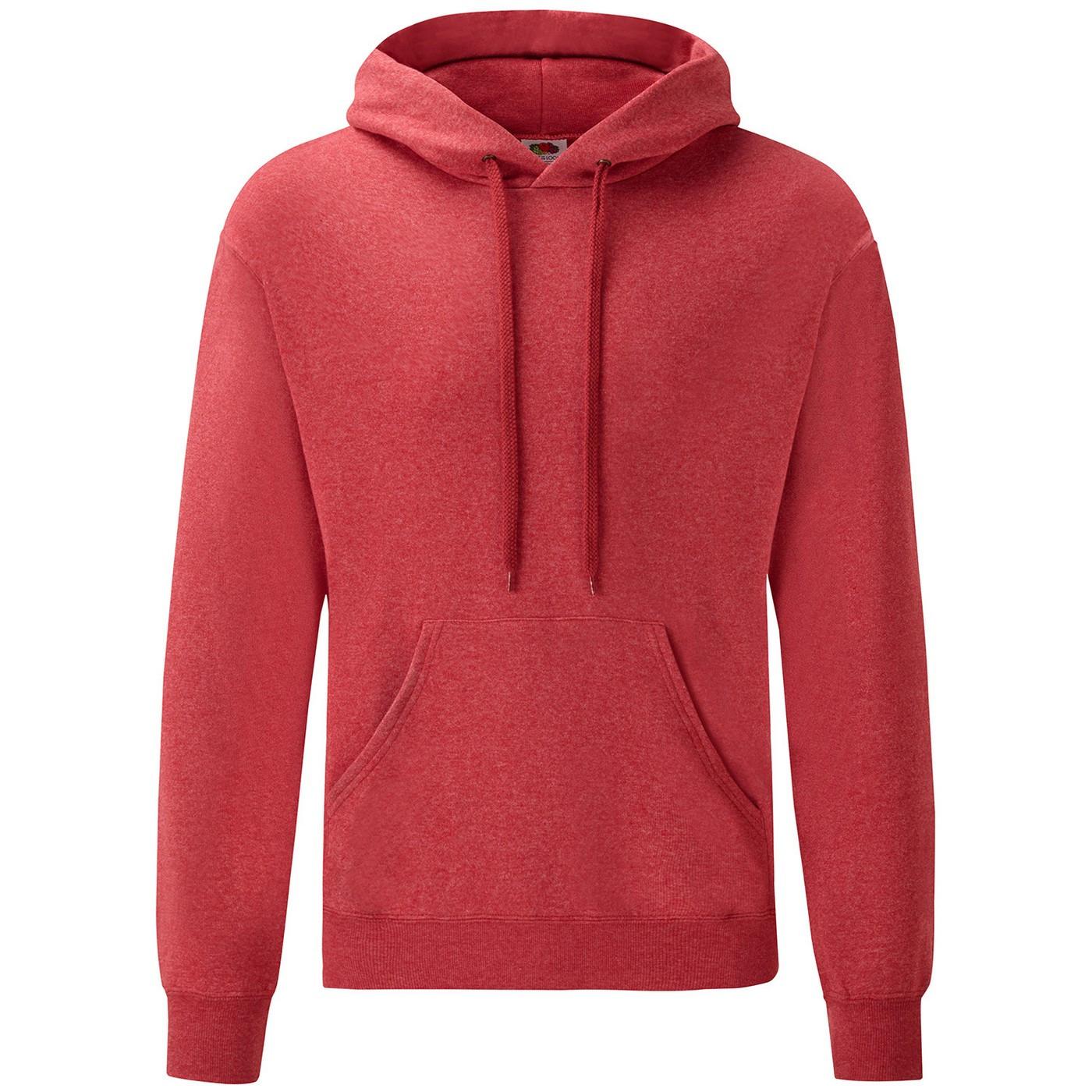 Image of Classic Kapuzenpullover Herren Rot Bunt M