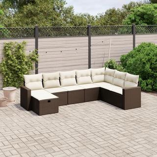 VidaXL Garten sofagarnitur poly-rattan  