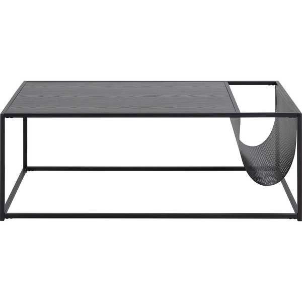 mutoni Table basse Multiple Bronx mélamine métal noir 110x60  