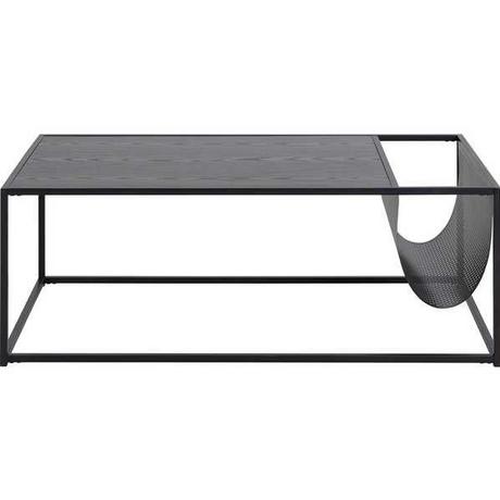 mutoni Table basse Multiple Bronx mélamine métal noir 110x60  