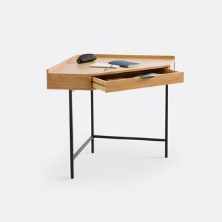 La Redoute Intérieurs Eckschreibtisch Volga mit 1 Schublade  