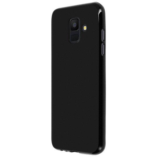 Avizar  Coque gel Noir Samsung Galaxy A6 