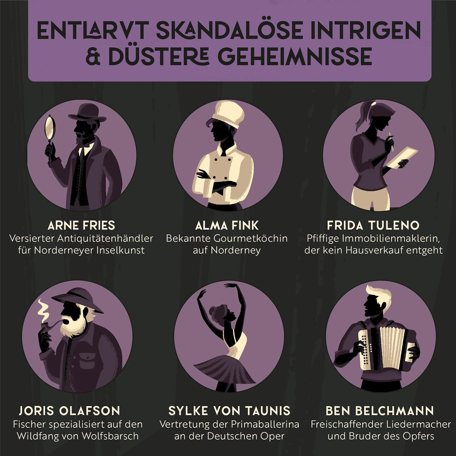 Gourmet Criminelle  Blutsand am Nordseestrand - Krimidinner 