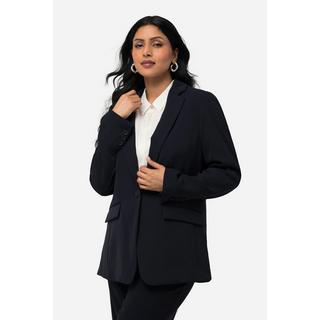 Ulla Popken  Blazer, Acetat, Reverskragen, Knopfverschluss 