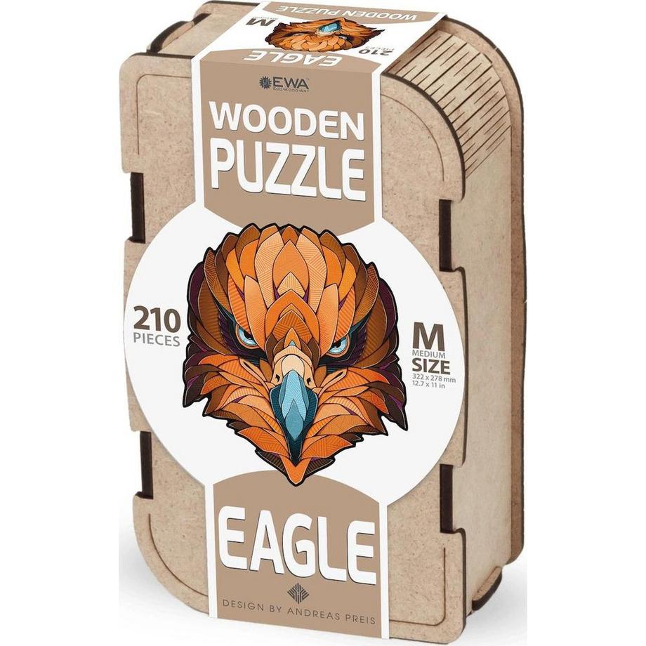 Eco Wood Art  Holz-Puzzle Adler 