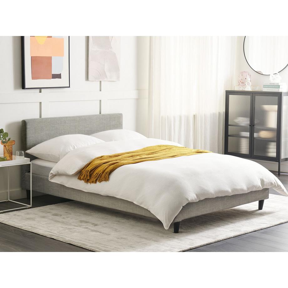 Beliani Fodera per struttura letto en Tessuto FITOU  