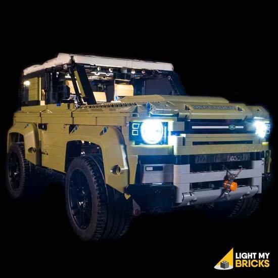 LIGHT MY BRICKS  LED Licht Set für Land Rover Defender 