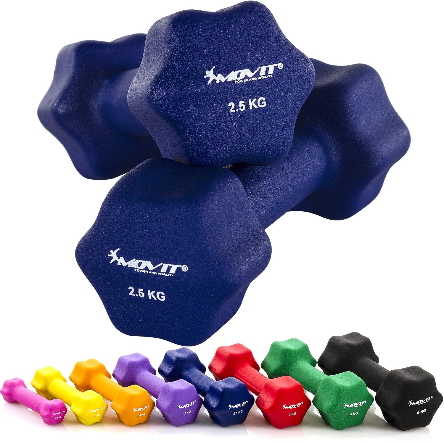 Image of Profi Neopren Hanteln 2er Set Unisex Blau ONE SIZE