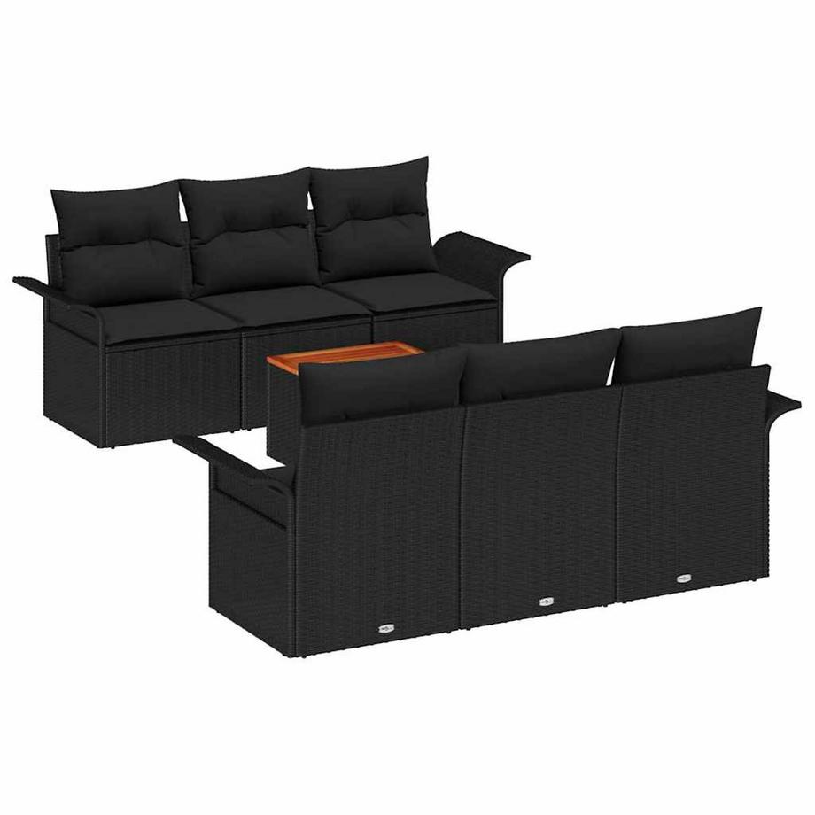 Divano da giardino Polyrattan
